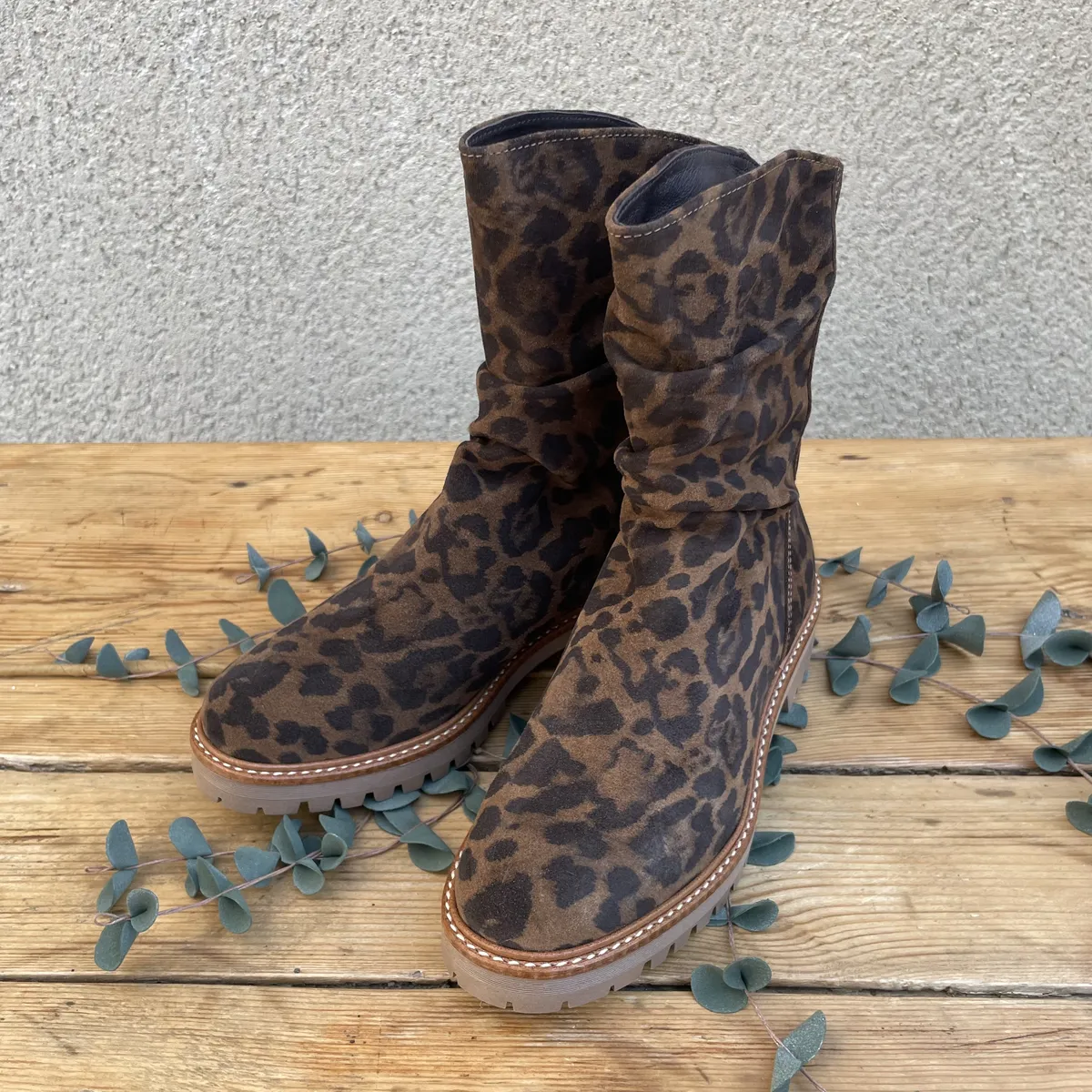 Boots REQINS DUNK CUIR