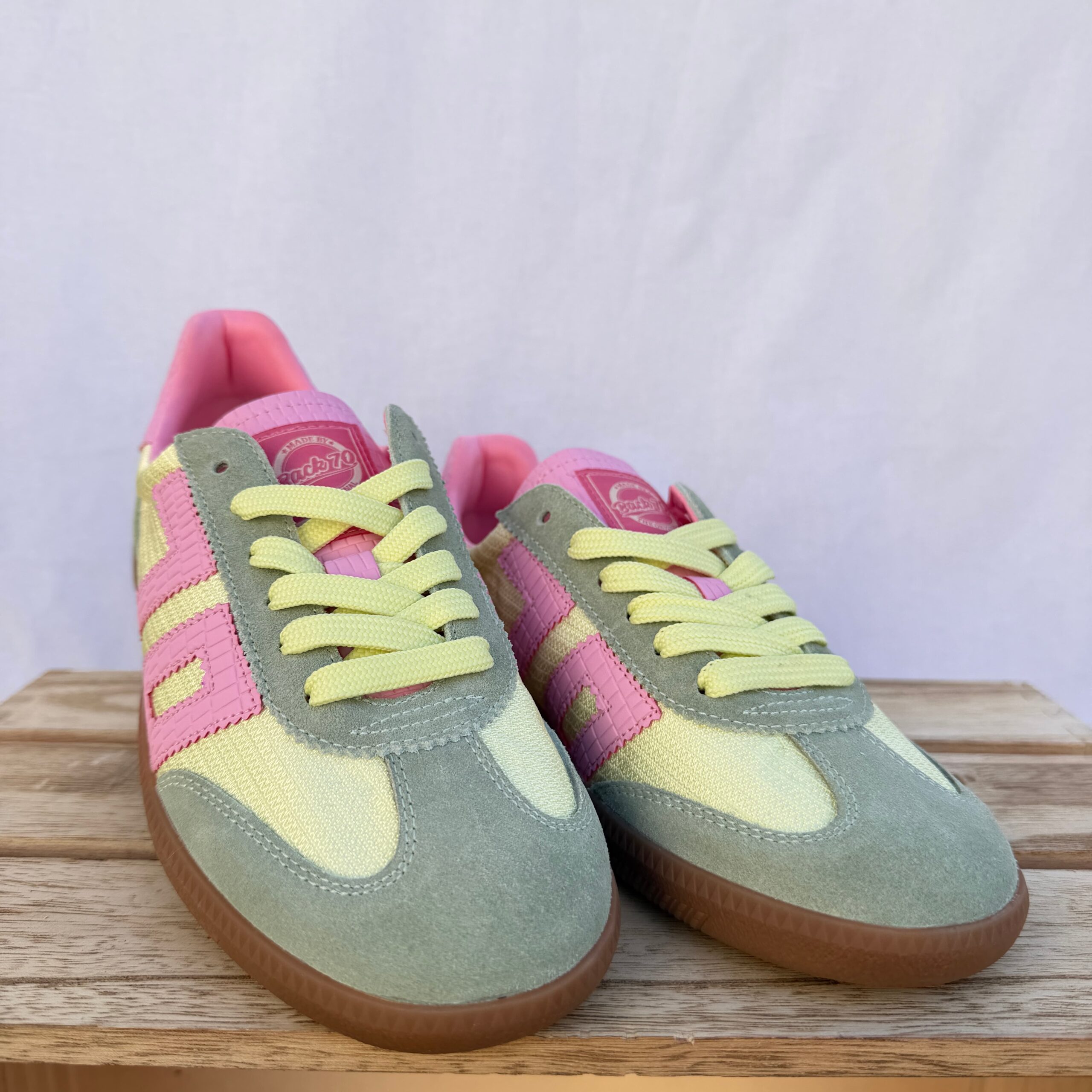 Basket BACK70 GHOST C26 GREEN/PINK