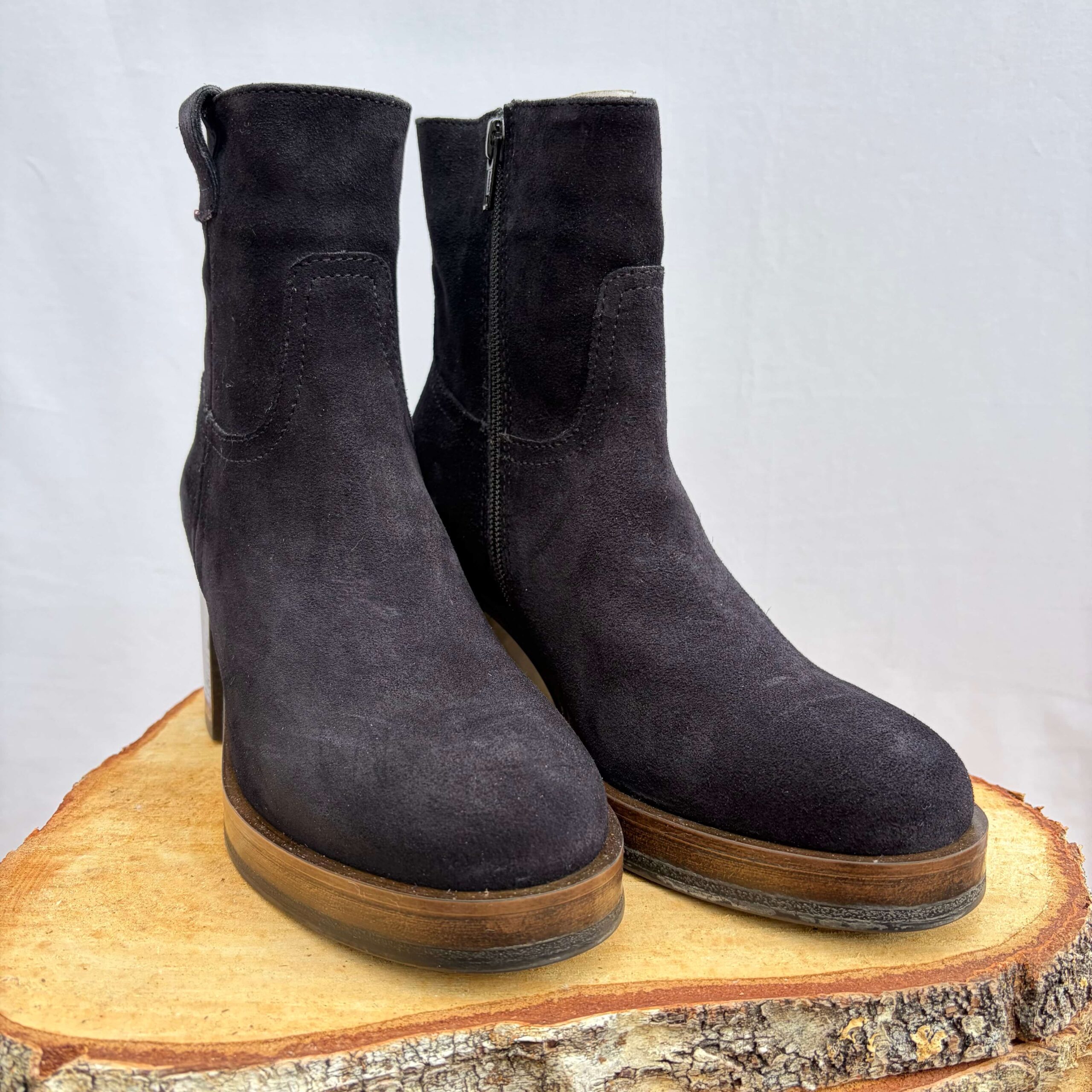 Bottine ALIWELL ORVANE VELOUR NOIR