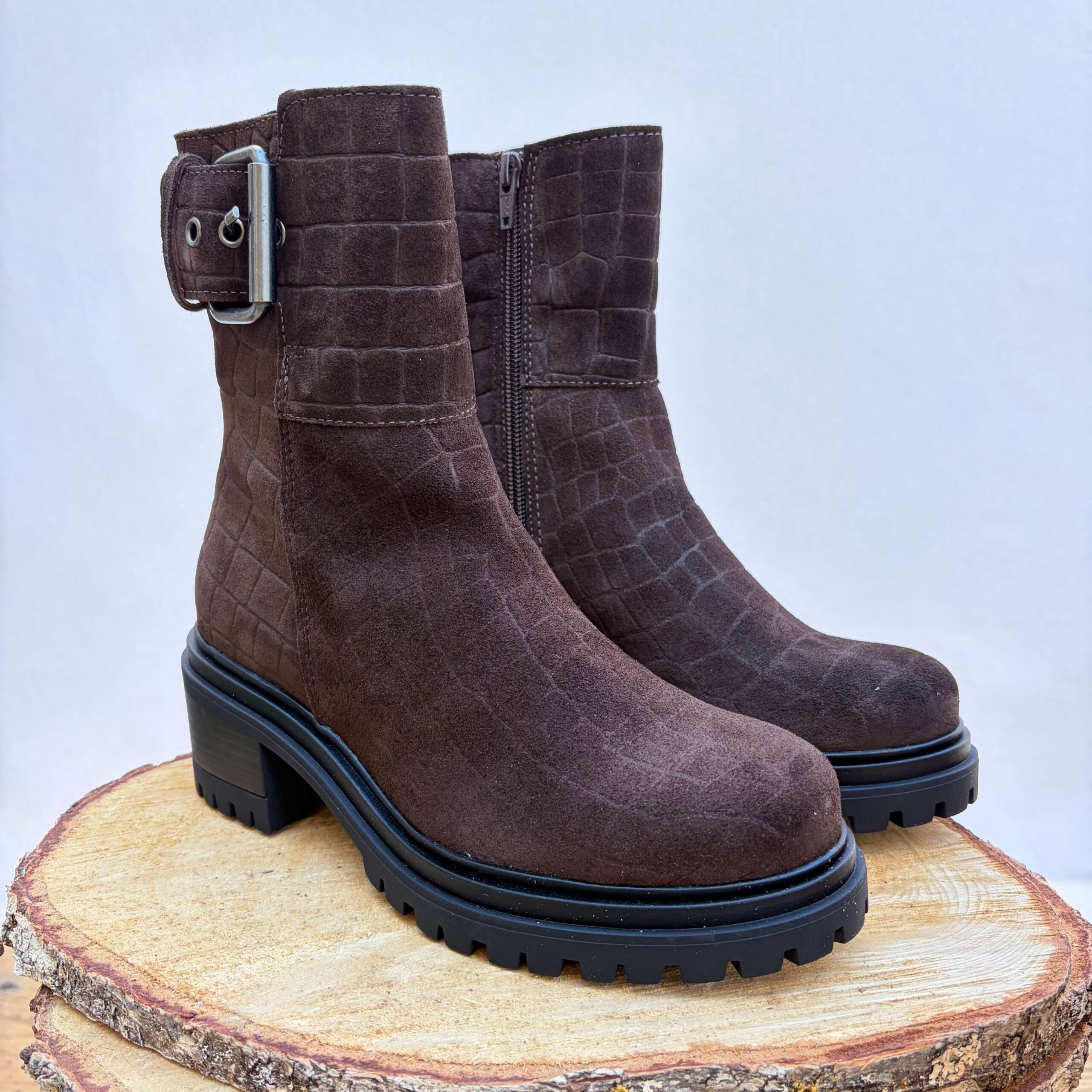 Boots REQINS SHELLY CUIR