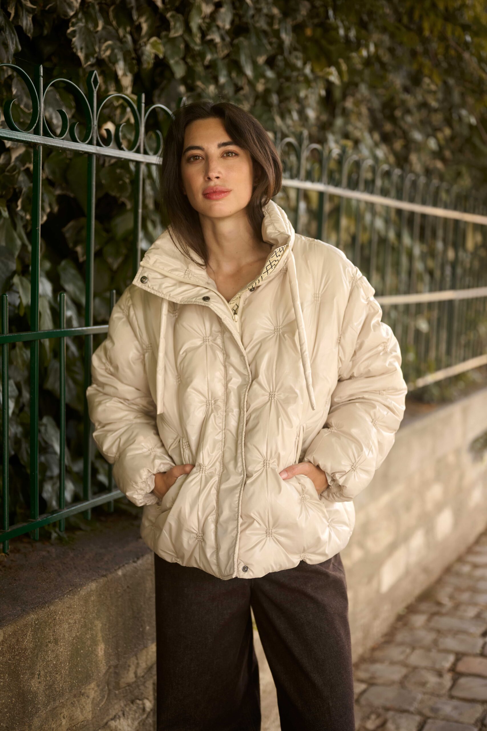 Manteau CREAM 10615111
