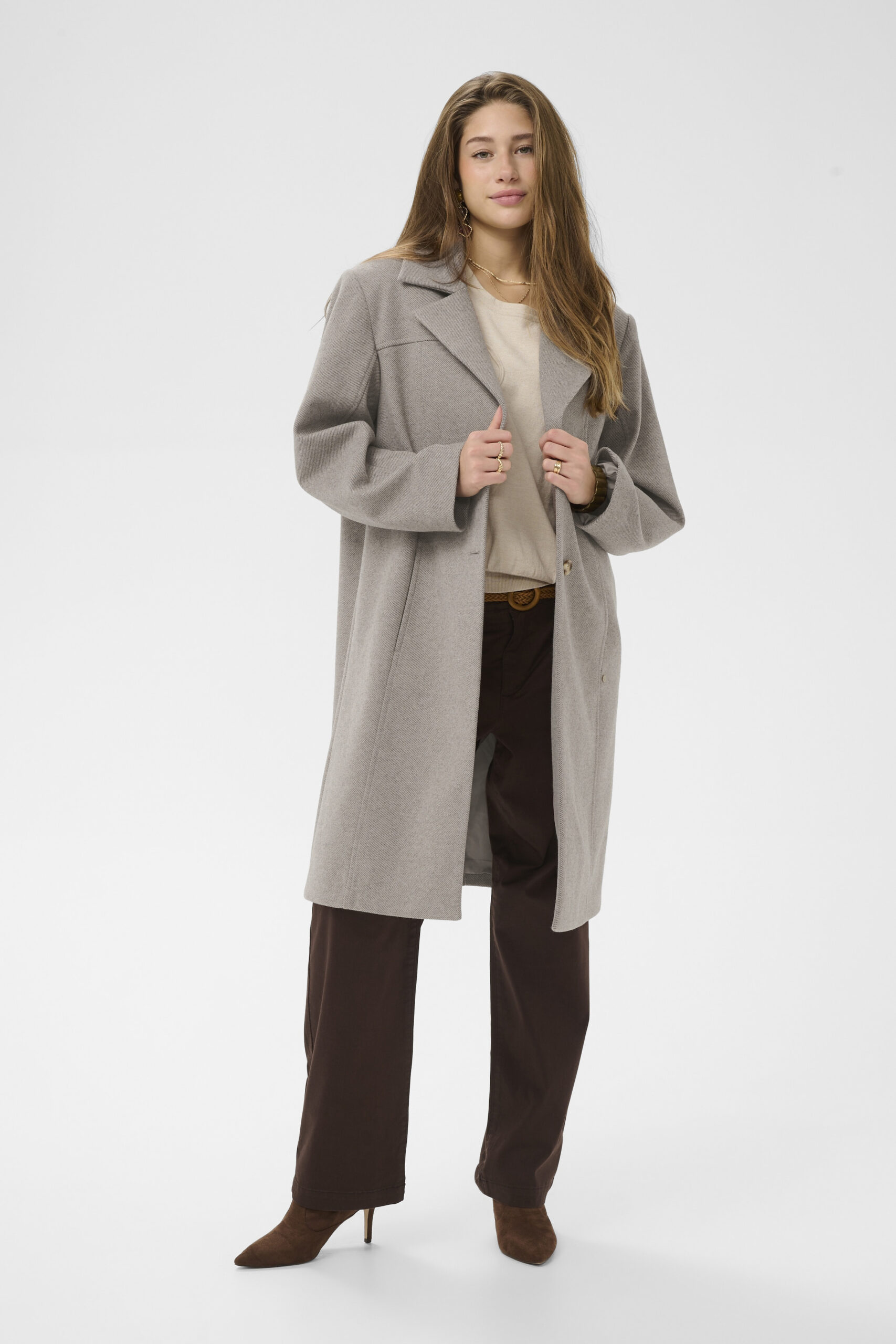 Manteau CREAM 10615112